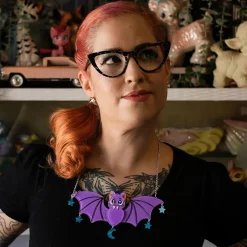 Baron Von Bat Necklace