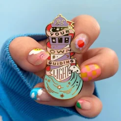 Be Your Own Guiding Light Enamel Pin
