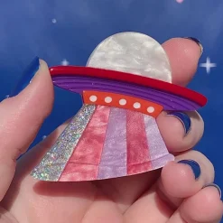 Beam Me Up Brooch