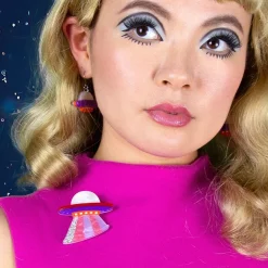 Beam Me Up Brooch