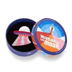 Beam Me Up Brooch
