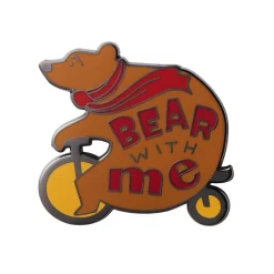 Bear With Me Enamel Pin