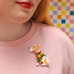 Beatrice Beagle Brooch