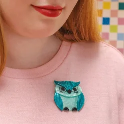 Beatrice The Barn Owl Brooch