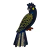 Bella The Black Cockatoo Brooch