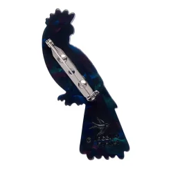 Bella The Black Cockatoo Brooch