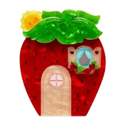 Berry Happy Home Brooch