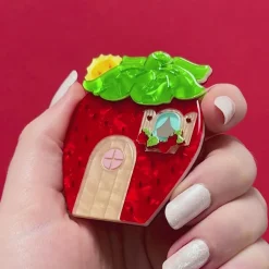Berry Happy Home Brooch