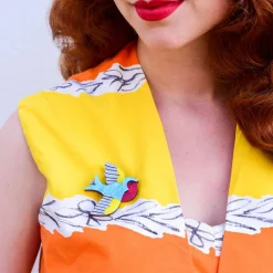 Betty Jo Sparrow Brooch