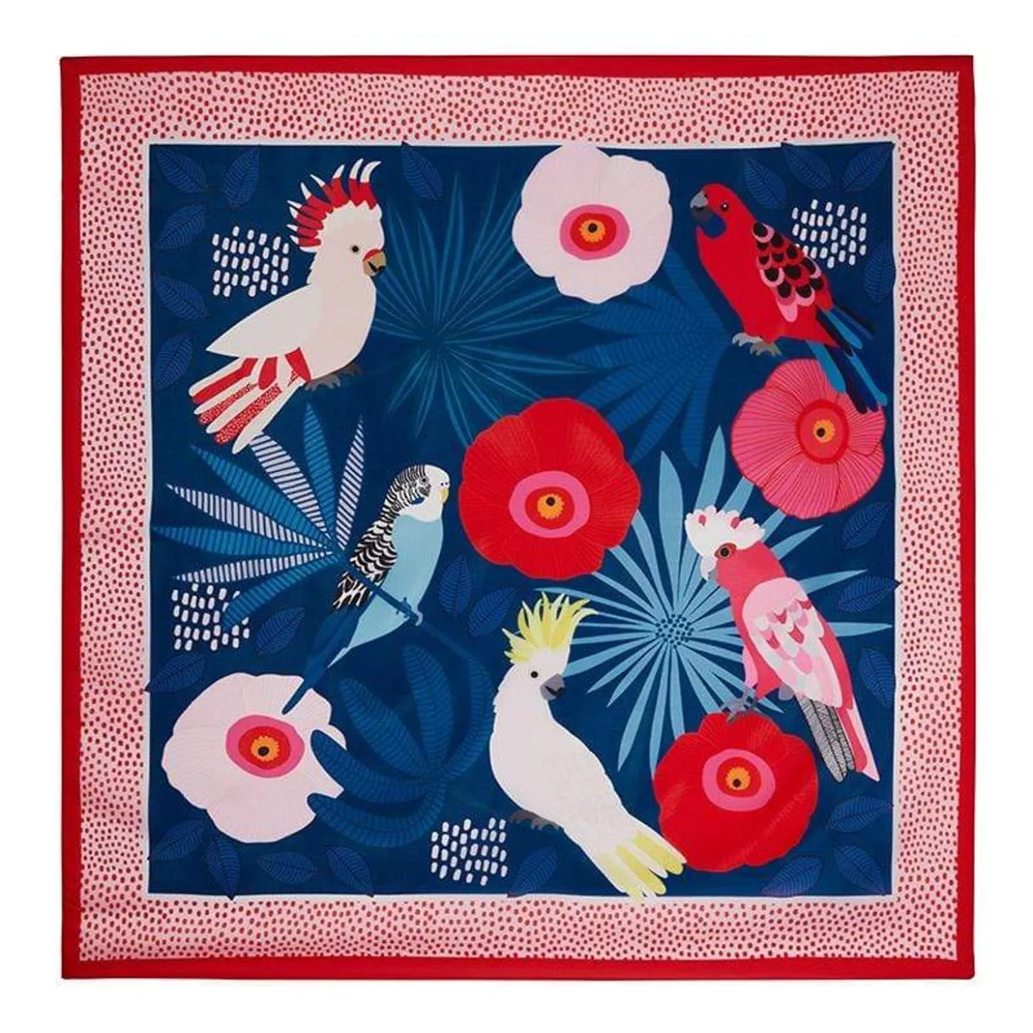 Bird Flock Square Scarf
