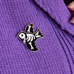 Birdie Boo Enamel Pin