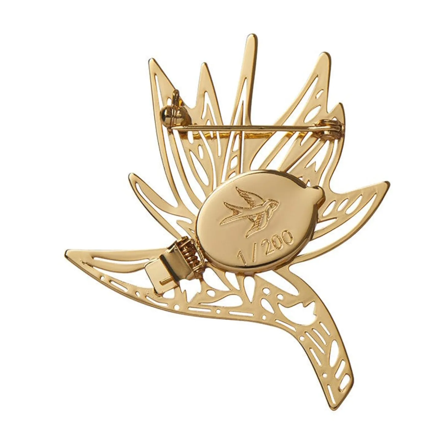 Birds Of A Feather Perfume Brooch