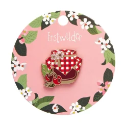 Black Cherry Bounce Enamel Pin