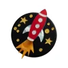 Blast Off! Mini Brooch