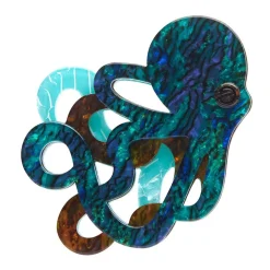 Blue Blood Brooch