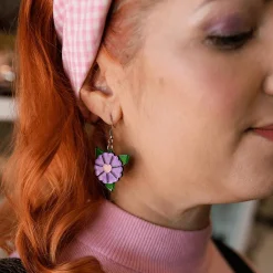 Blue Blooms Earrings