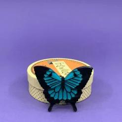 Blue Emperor Brooch