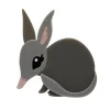Blushing Bilby Brooch