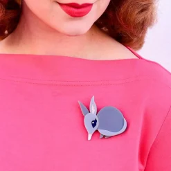 Blushing Bilby Brooch