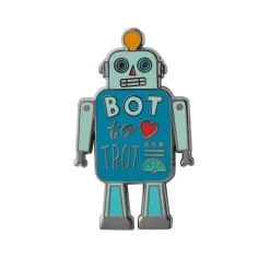 Bot To Trot Enamel Pin