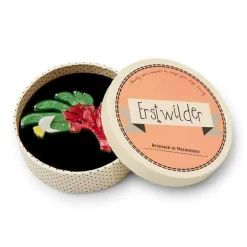 Bouncing Botannical Flower Brooch