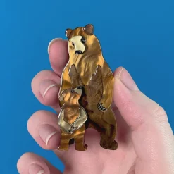 Bravissimo Bears Brooch