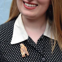 Bravissimo Bears Brooch