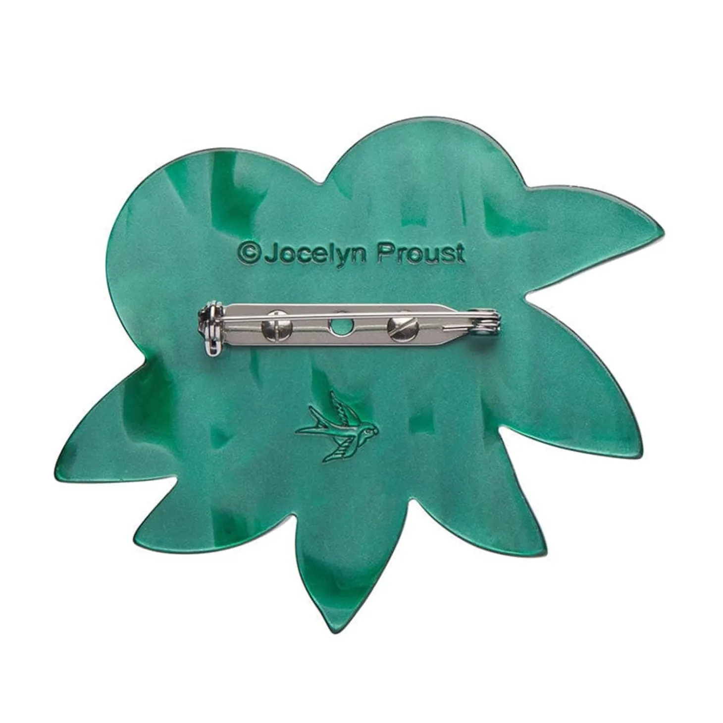 Brilliant Blossoms Flowering Gum Brooch