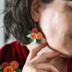 Brilliant Blossoms Flowering Gum Drop Earrings