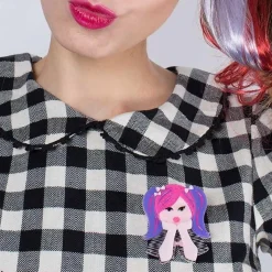Bubblegum Pop Princess Brooch