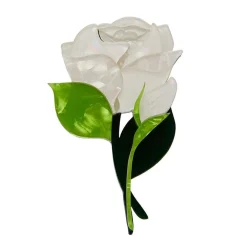 Budding Romance Rose Brooch