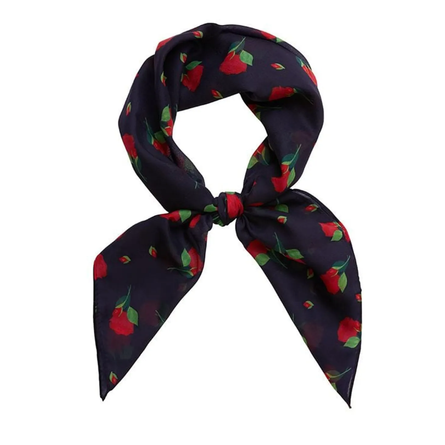 Budding Romance Rose Head Scarf