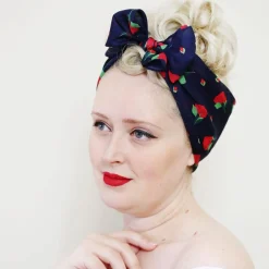 Budding Romance Rose Head Scarf