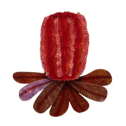 Bushy Blush Brooch