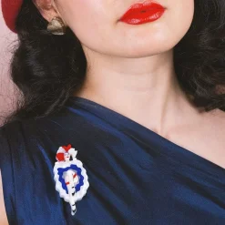 Can-Can Dancer Brooch