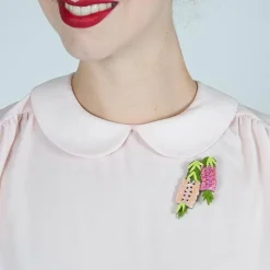 Candy Callistemon Brooch