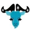 Capricorn The Controlled Brooch