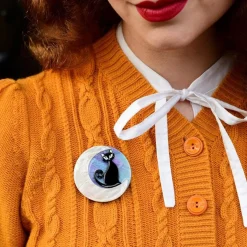 Cara The Halloween Kitty Mini Brooch