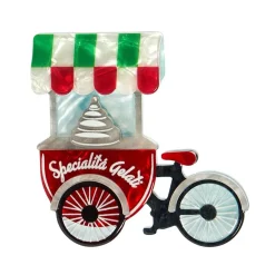 Carello Dei Gelati Brooch
