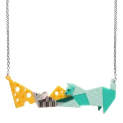 Cat And Mouse Necklace