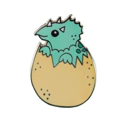 Cera Says Hello Enamel Pin