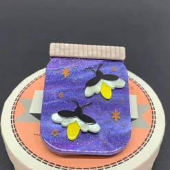 Chasing Fireflies Brooch