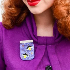 Chasing Fireflies Brooch