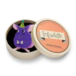Chaz The Chinchilla Brooch