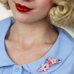 Cheery Cherry Blossom Brooch