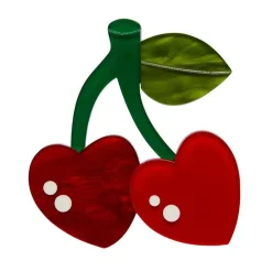 Cherry Kiss Brooch