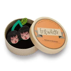 Cherry Twins Brooch