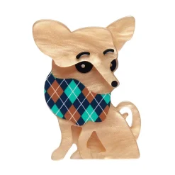 Chi Chi Chihuahua Mini Brooch