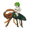 Christmas Beetle Brooch