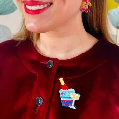 Christmas Bubbles Brooch